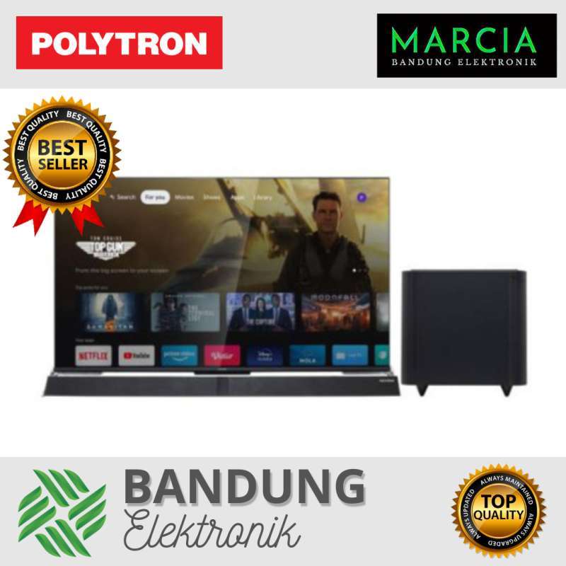 Led Polytron Pld Polytron Cinemax Soundbar 50 Inch Promo Polytron