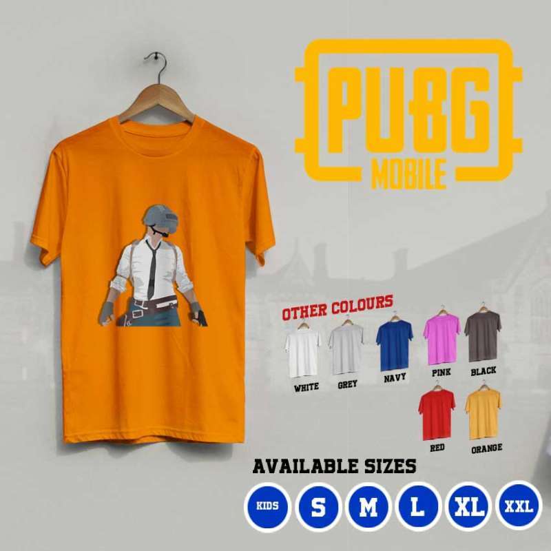 Jual Gults K 68 Kaos Custom Pubg Game Online Games T Shirt 7 Colors Terbaru Juni 2021 Blibli