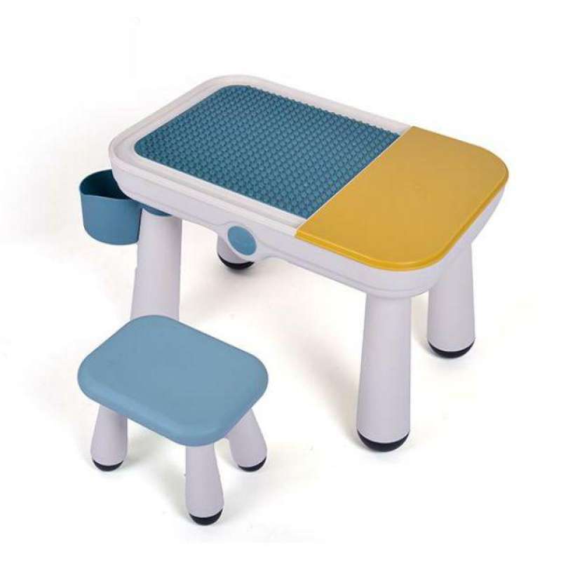 Jual Study Table And Lego Board Set 2 In 1 Meja Belajar Anak Main Anak Blocks Duplo Online Oktober 2020 Blibli Com