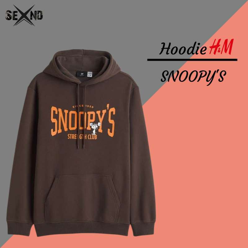 Hoodie snoopy outlet h m