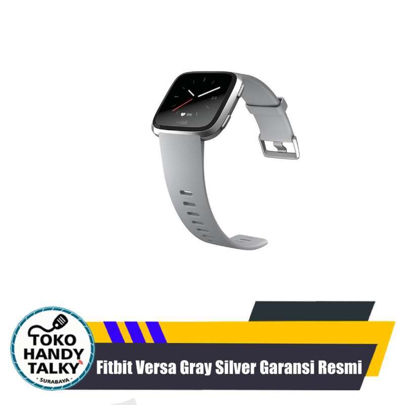 silver fitbit versa