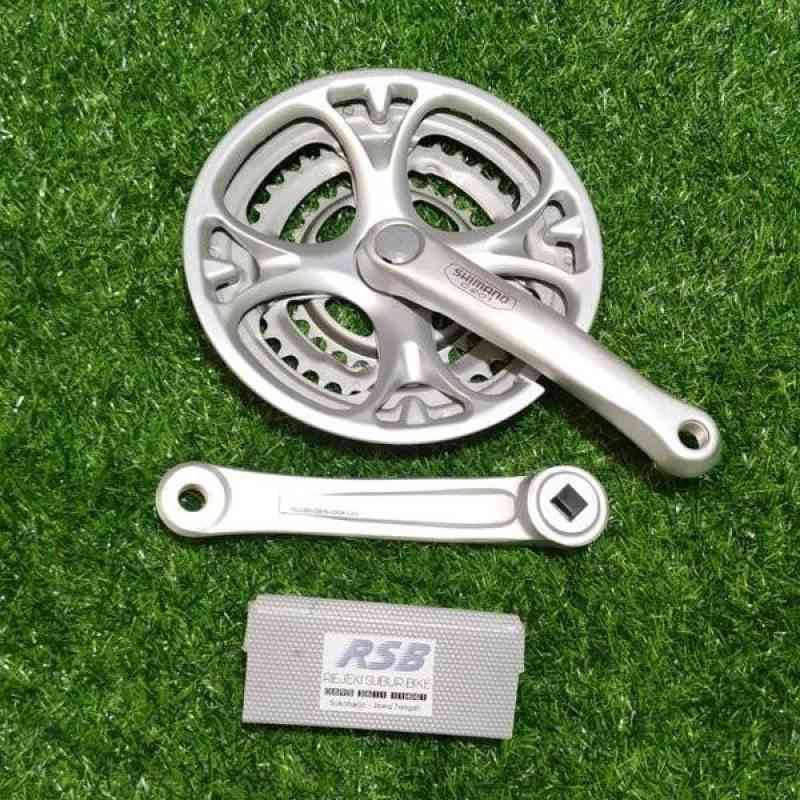 Jual Crank Set Shimano C201 Bb Kotak Triple 48 38 28 Via Malaysia Nos Asli Di Seller Rejeki Subur Bike Jombor Kab. Sukoharjo Blibli