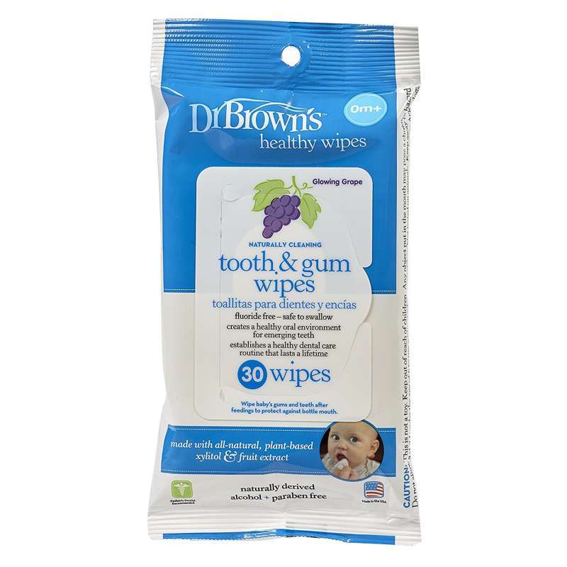 Jual Dr Brown Tooth Gum Wipes Tissue Basah Gigi Dan Gusi Bayi Online November 2020 Blibli