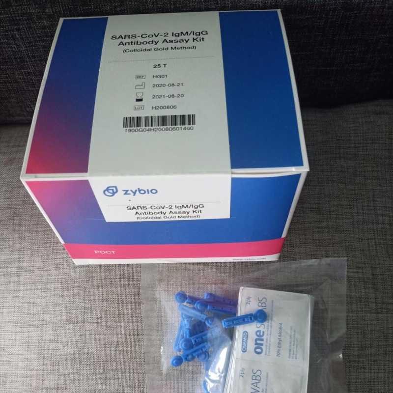 Jual Zybio Alat Rapid Test 25 Set Online Januari 2021 Blibli