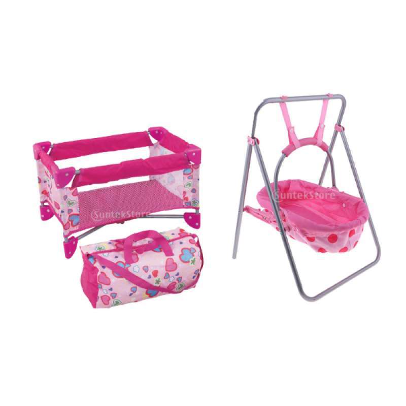 Jual Doll Swing Bassinet And Baby Doll Crib Bed Funny Playset Doll Pretend Toys Accessories Online Maret 2021 Blibli Shop for baby crib pink online at target. doll swing bassinet and baby doll crib bed funny playset doll pretend toys accessories
