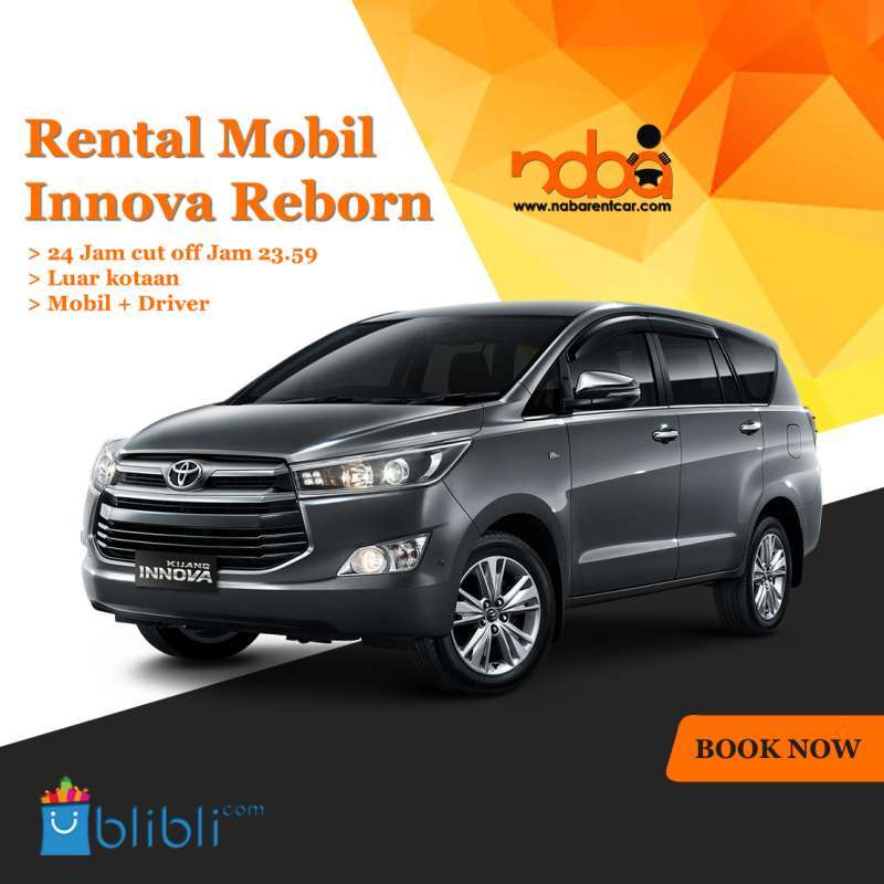 Jual Naba Rent Car Innova Reborn Rental Mobil 24 Jam Terbaru Juli 2021 Blibli
