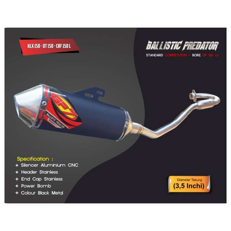 Promo Gp7 Ballistic Predator Standar Kompetisi 150Cc Diskon 35 di