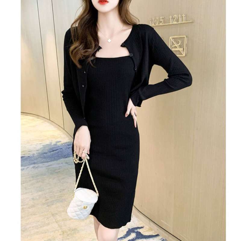 Jual Loowear Setelan Rajut Import Premium Dress Dengan Cardigan 2in1 Terbaru Wanita Korea 3705 Di Seller Loowear Fashion Tanah Sereal Kota Jakarta Barat Blibli