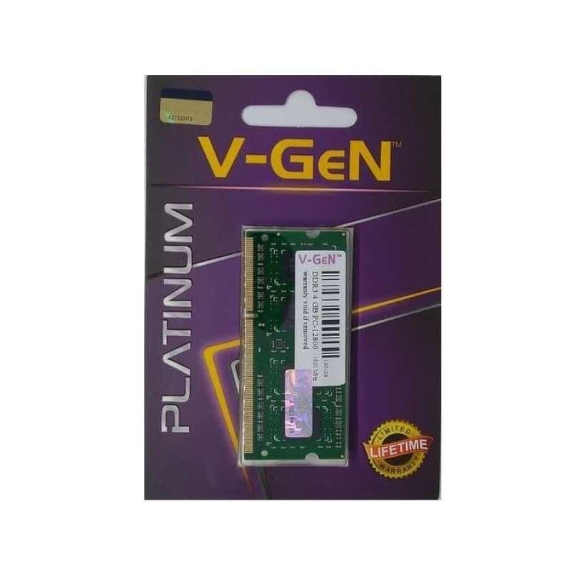 Ddr3 4gb Vgen Ddr3 Pc 12800 Sodimm Ddr3 4gb Pc 12800 Ram Jual