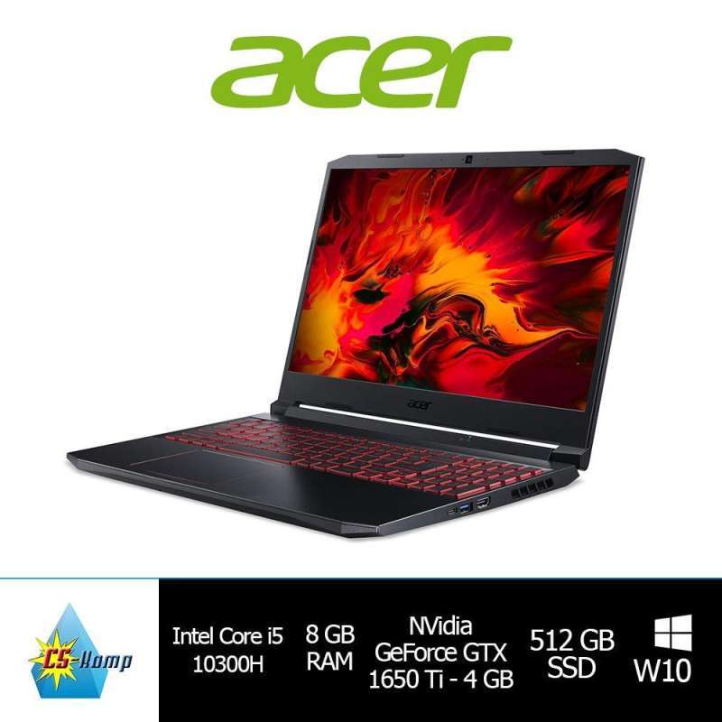 Jual Laptop Gaming Acer Nitro 5 An515 55 579n I5 10300h Gtx 1650 Ti Online Desember 2020 Blibli