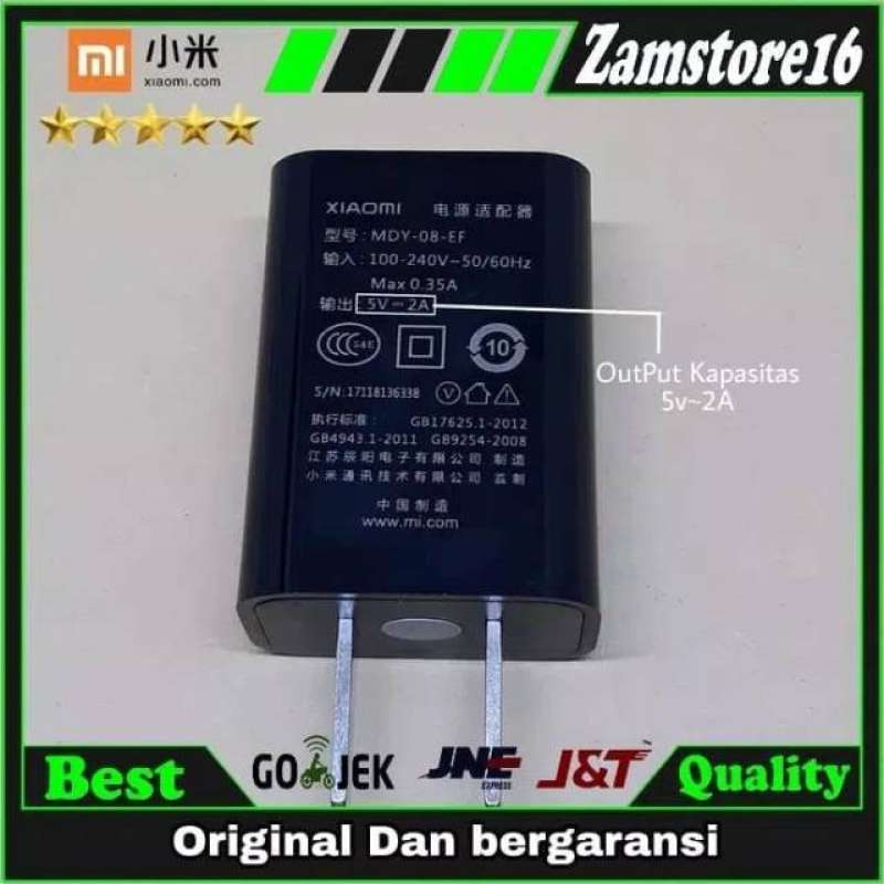 Jual Charger Xiaomi Redmi 2 3 4 3x 3s 4x 4a Original Mdy 08 Ef 2 Ampere Original Ori Siomi Online Desember 2020 Blibli
