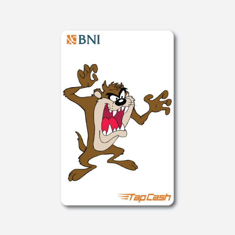 Jual Kartu BNI TAPCASH Kartun Anime Tasmanian Devil Cartoon 20 Anime Kartun  Movie Kartu Etoll e toll E Money E-money Winlycollections [1 SISI / Saldo  NOL] di Seller Winly Collections - Meruya