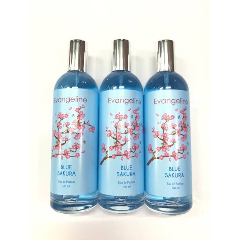 Jual Evangeline Blue Sakura Eau De Parfum Biru 100ml Di Seller - Main Image