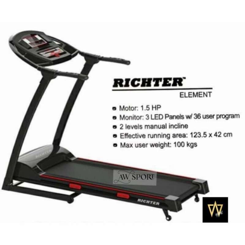 Treadmill richter hotsell