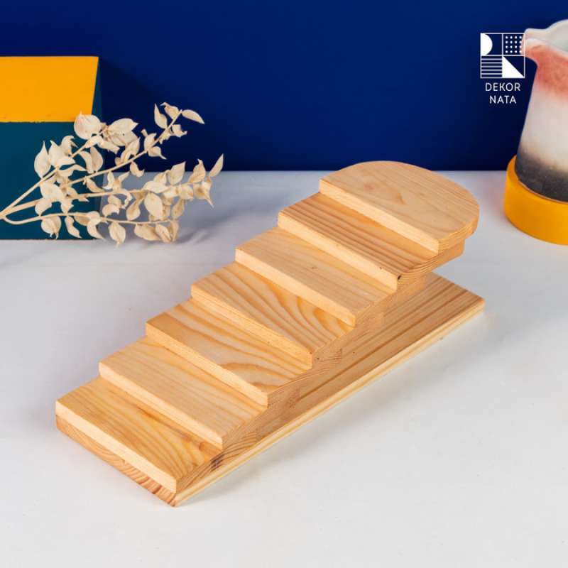 Jual Omnom Sushi Stair Plate Tatakan Kayu Tangga Kayu Sushi Online Desember 2020 Blibli