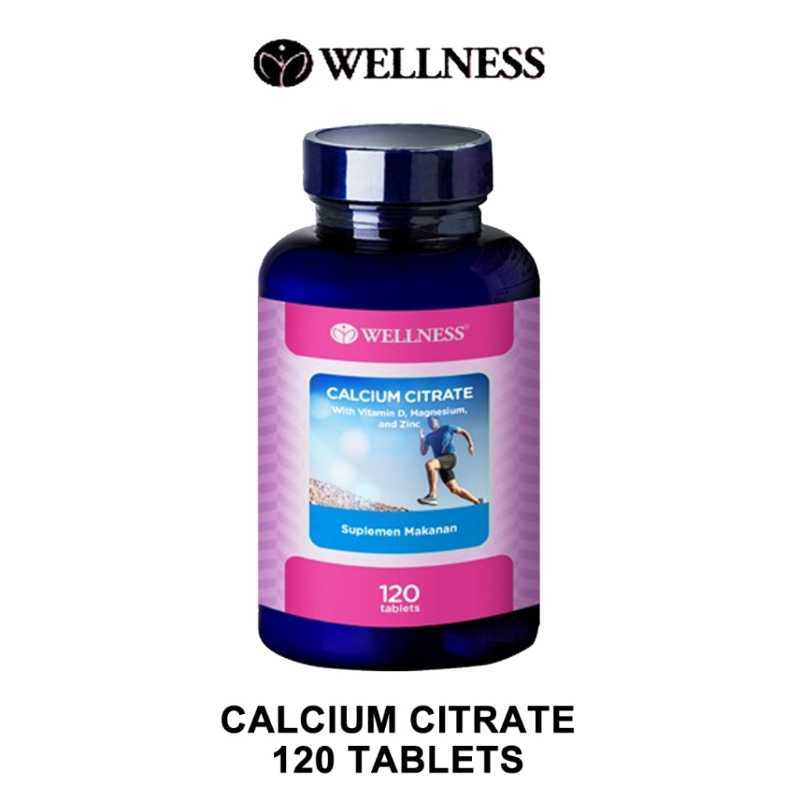 Jual Wellness Calcium Citrate 120 Tablet Online November 2020 Blibli
