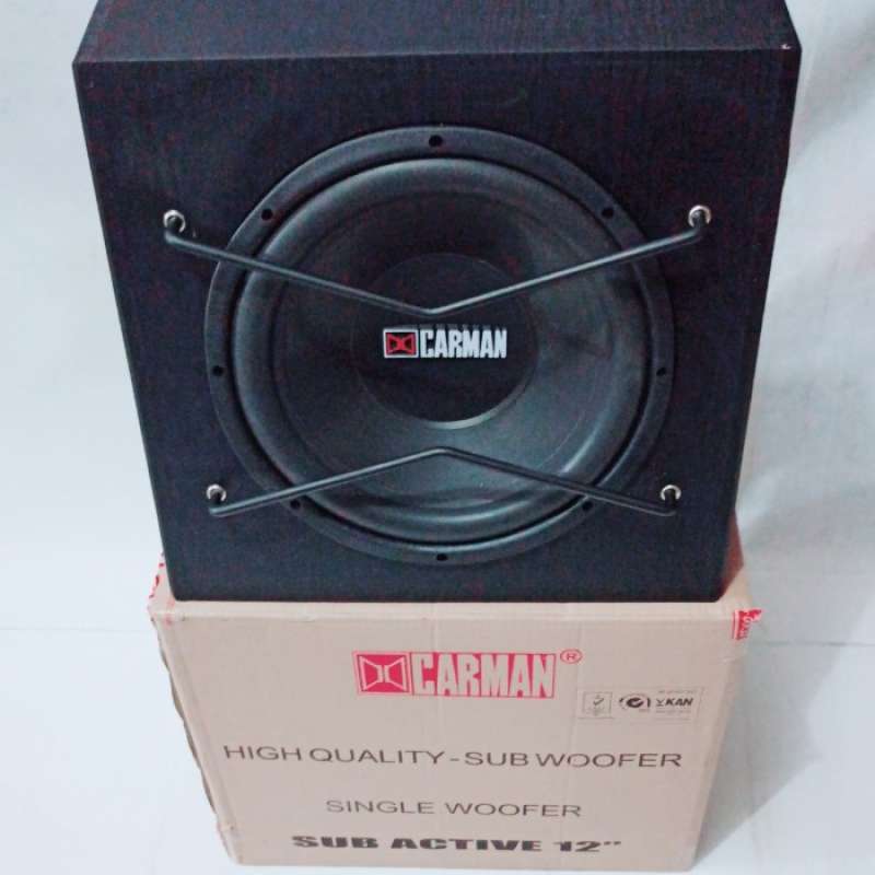 Jual Bass Box Aktif Carman 12 Inch Cm 1211 New Box Kotak Online Februari 2021 Blibli
