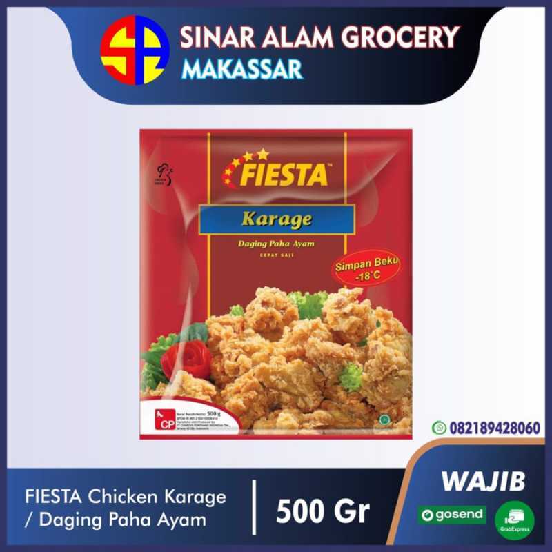 Jual Fiesta Chicken Karage 500 Gram Online Desember 2020 Blibli