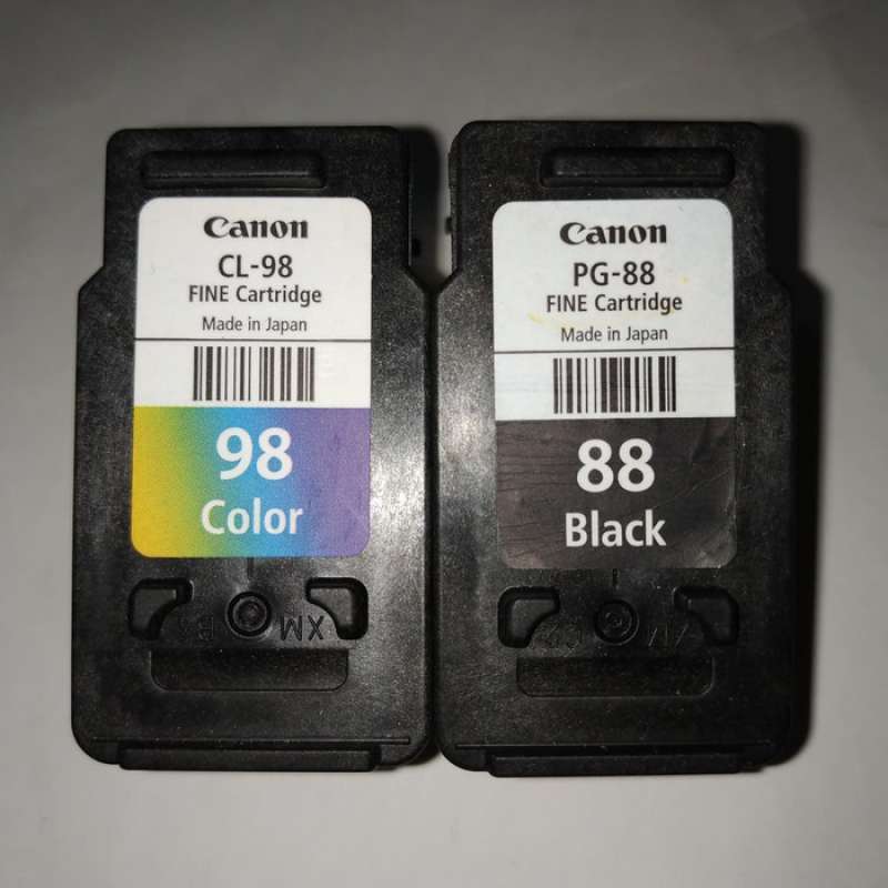 Jual CARTRIDGE CANON PG-88+CL98 BEKAS 