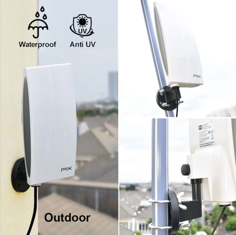 Jual Antena Tv Digital Analog Px Da 5200 Kabel 12m Antena Televisi Digital Antenna Tv Outdoor Indoor Online Desember 2020 Blibli