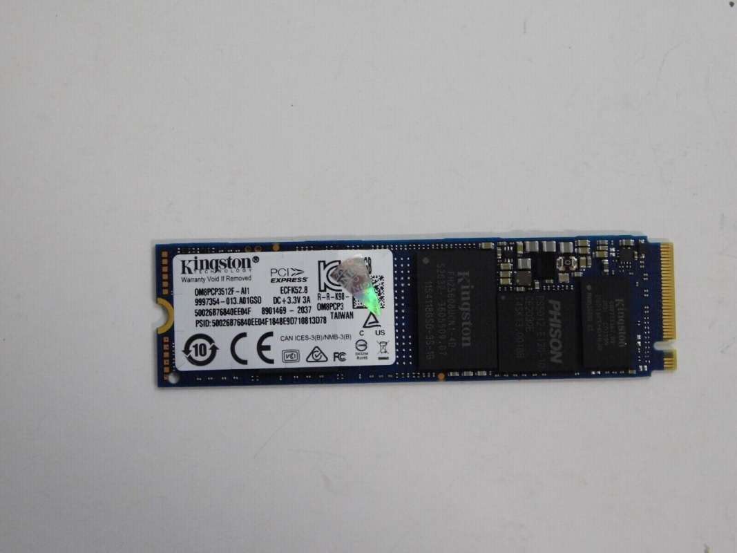 Ssd nvme new arrivals kingston