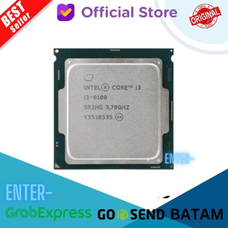 PROCESSOR INTEL I3 6100 TRAY LGA 1151 FAN