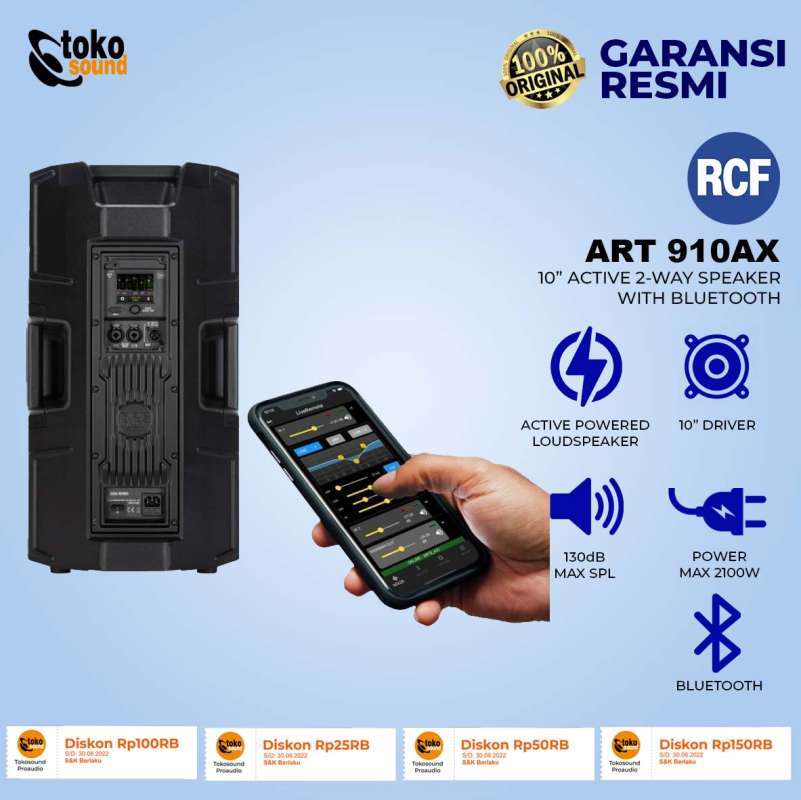 Harga speaker rcf top 10 inch china