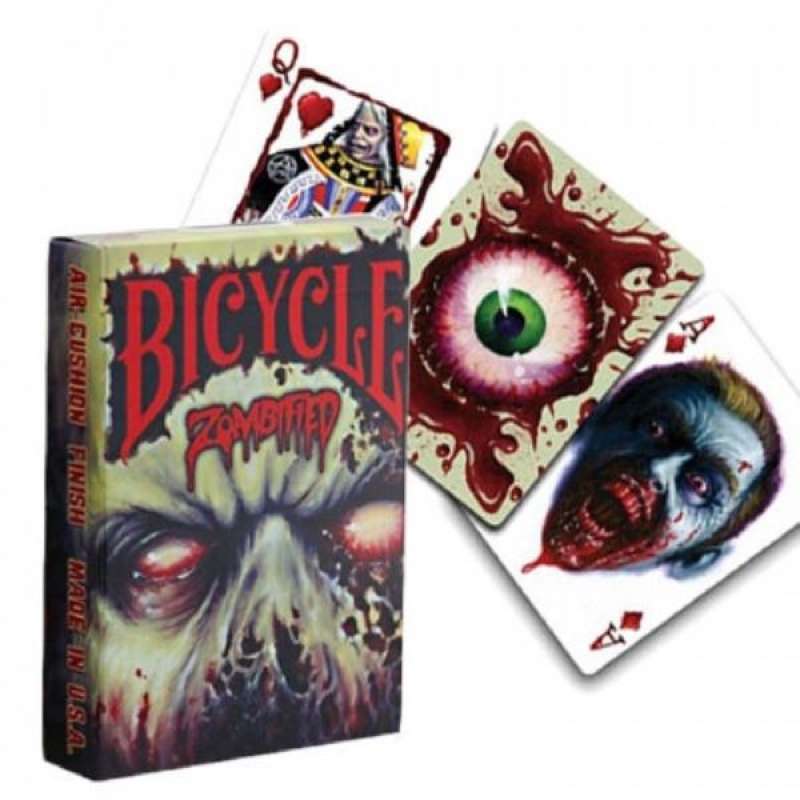 Bicycle zombified playing cards deals