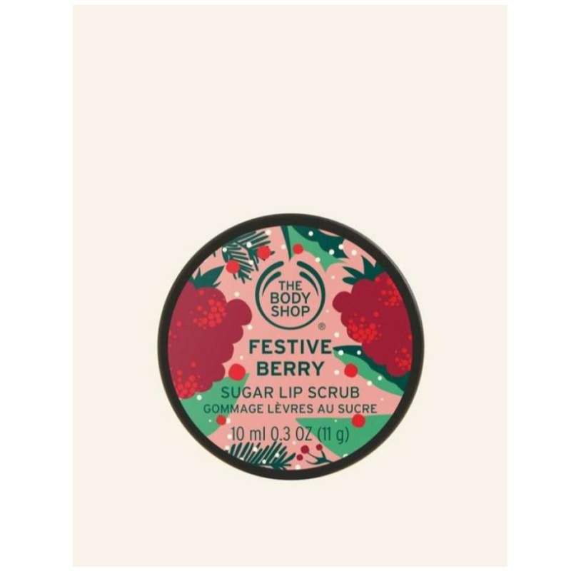 Jual Recommended The Body Shop Festive Berry Sugar Lip Scrub Online April 2021 Blibli