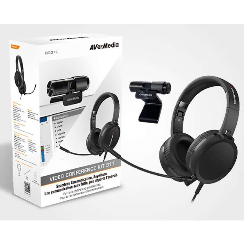 avermedia video conferencing kit 317 for meeting video call