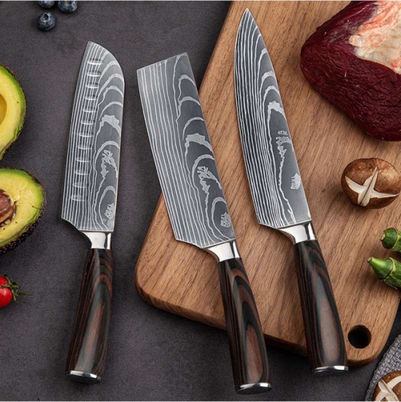 Promo Pisau Dapur Knife Chef Pisau Daging Pisau Tajam Jepang Anti Karat Diskon 50% Di Seller Bakz Store - Wijaya Kusuma, Kota Jakarta Barat | Blibli