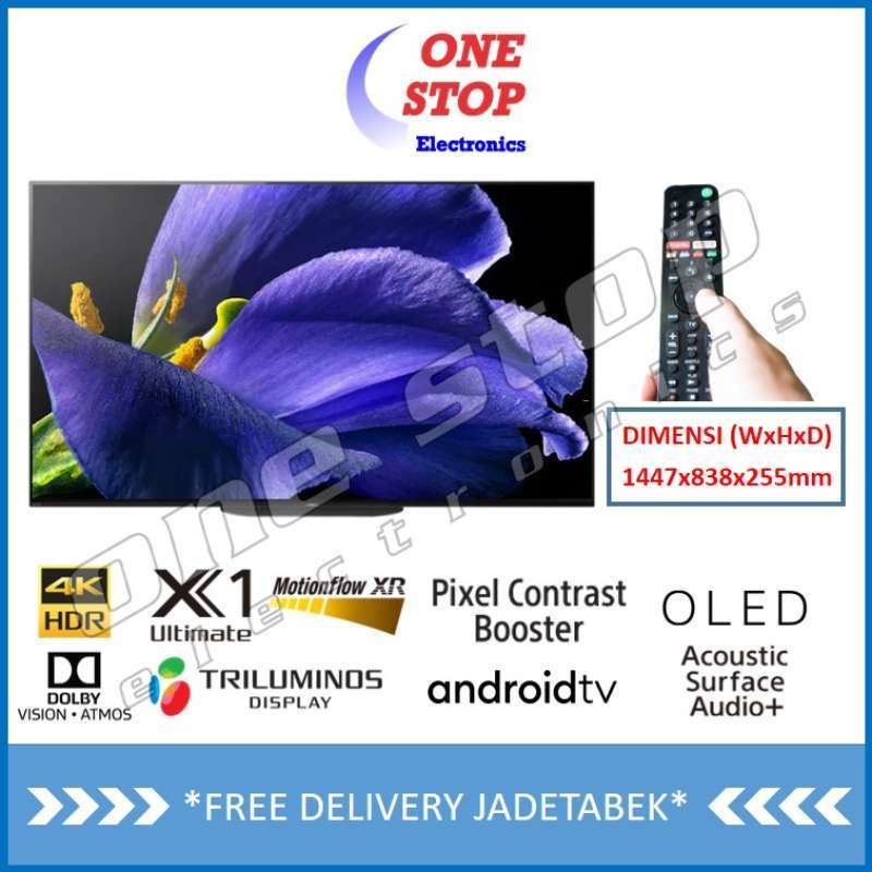 Jual Garansi Resmi Sony 65a9g Oled Uhd 4k Hdr Smart Android Tv 65 Inch Kd 65a9g Online November 2020 Blibli Com