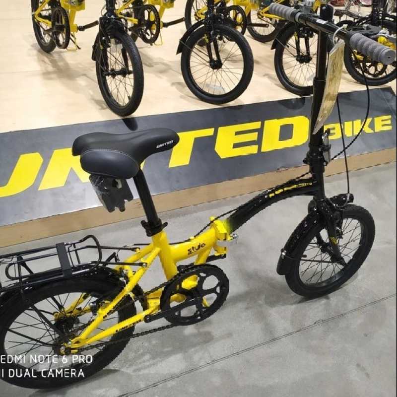 united folding bike stylo 16 inch