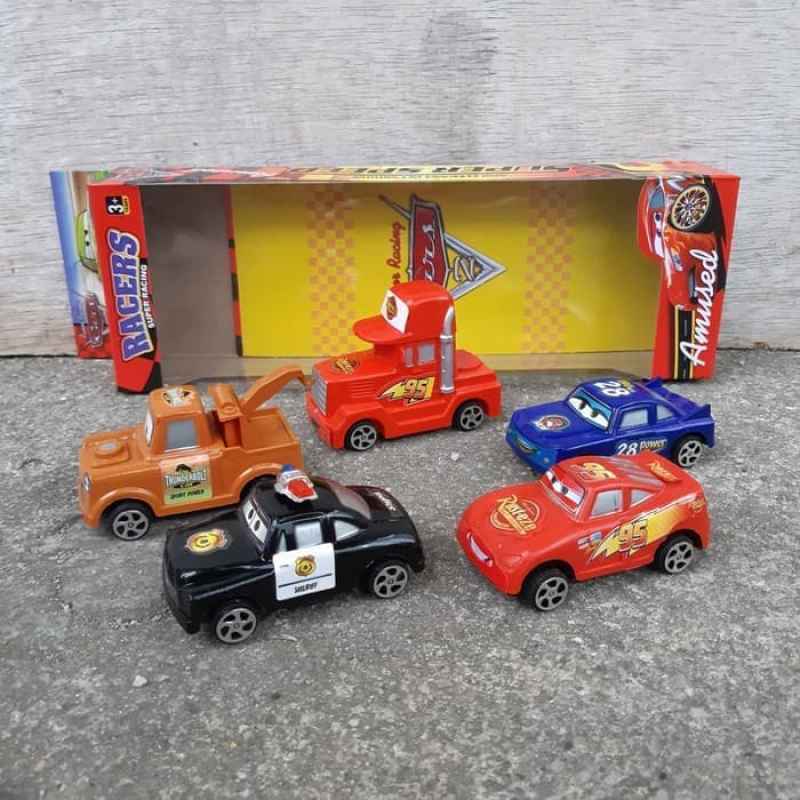 Jual Mainan Set Cars Figure Isi 5 Paket Diecast Mobil Karakter Kartun Anak Murah Mei 2021 Blibli