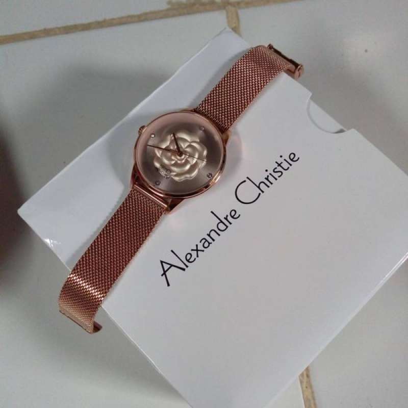 Jual Jam Tangan Wanita Cewek Alexandre Christe 2723 Rosegold Original Terbaru Online Desember 2020 Blibli