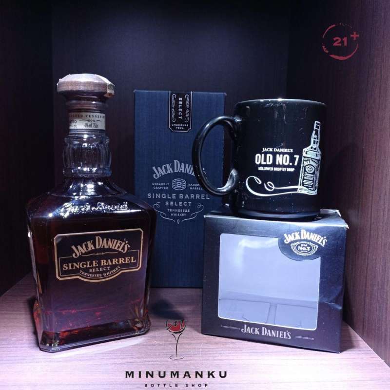 Jual Jack Daniel's Single Barrel + Free 1 Pcs Glass Jack ...