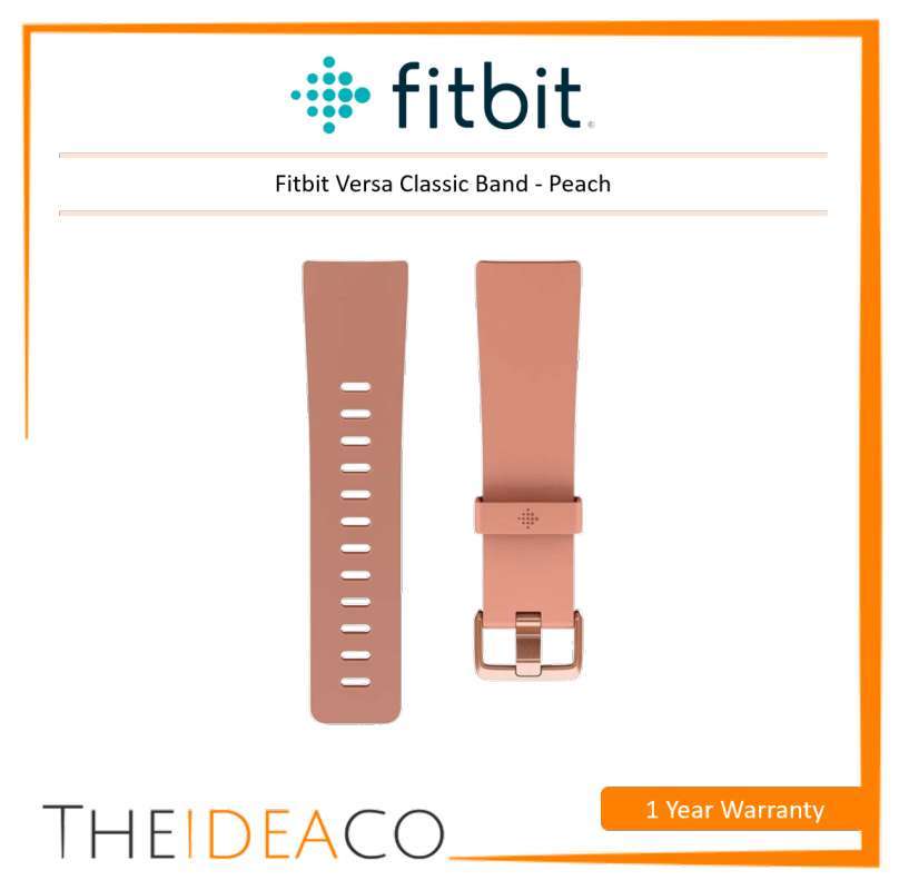 Fitbit Versa Classic Band Peach Small Large