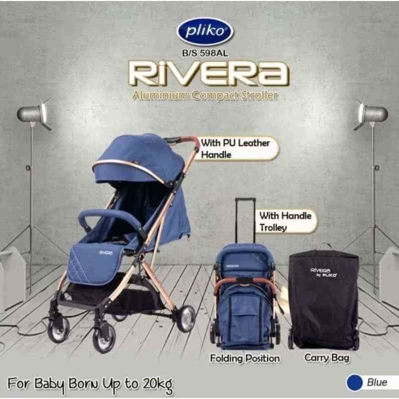Jual Pliko Stroller Rivera 598 Alumunioum Dorongan Bayi Dari