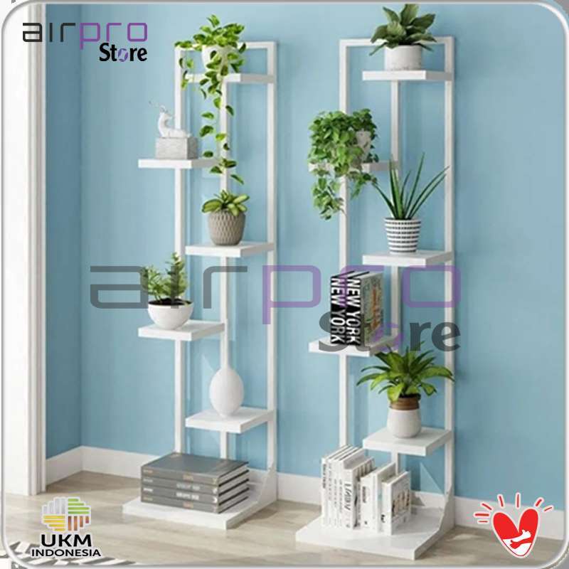 Jual Rak Besi Bunga Rak Besi Hias Standing Pot 5 Susun Minimalis Online April 2021 Blibli