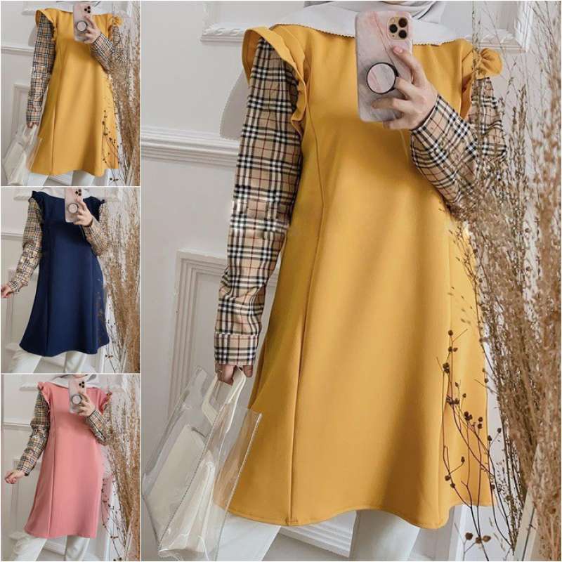Oliva Tunik Stylelist Atasan Remaja Daily Terbaru Agustus 2021 Harga Murah Kualitas Terjamin Blibli