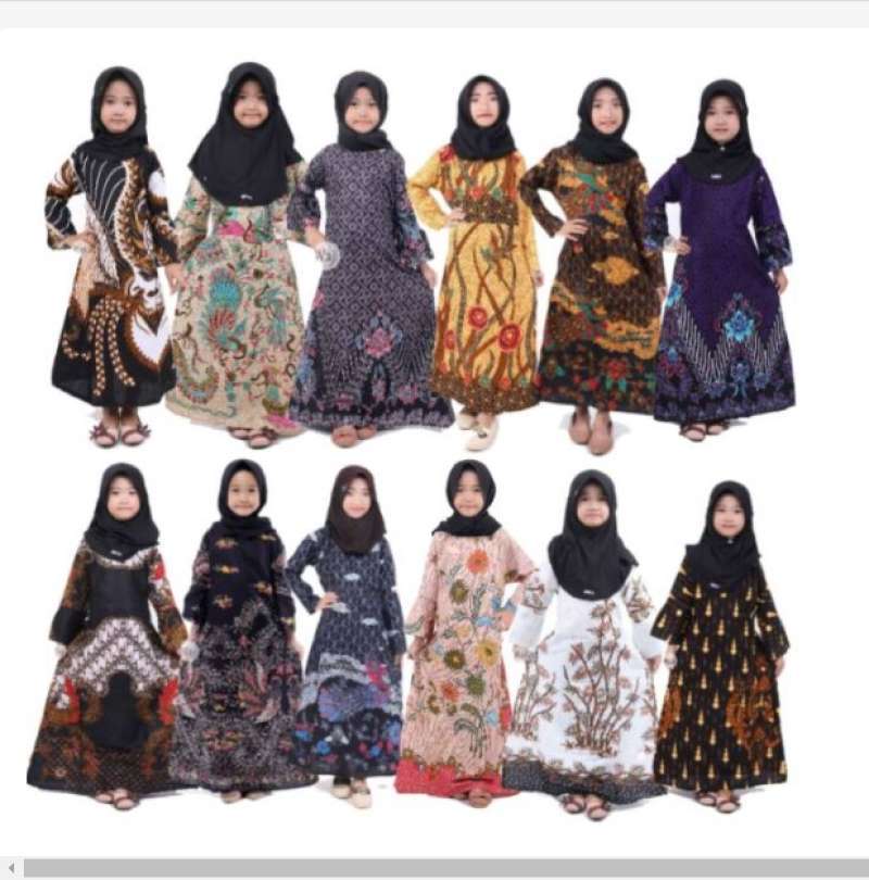 Jual Gamis Batik Anak Usia 3 10 Tahun Motif Cantik Murah Mei 2021 Blibli