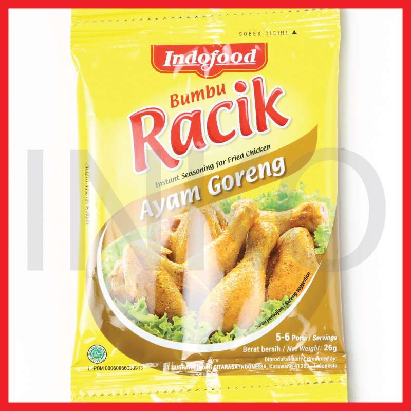 Jual Indofood Bumbu Racik Ayam Goreng Renceng 10x20gr Online Januari 2021 Blibli