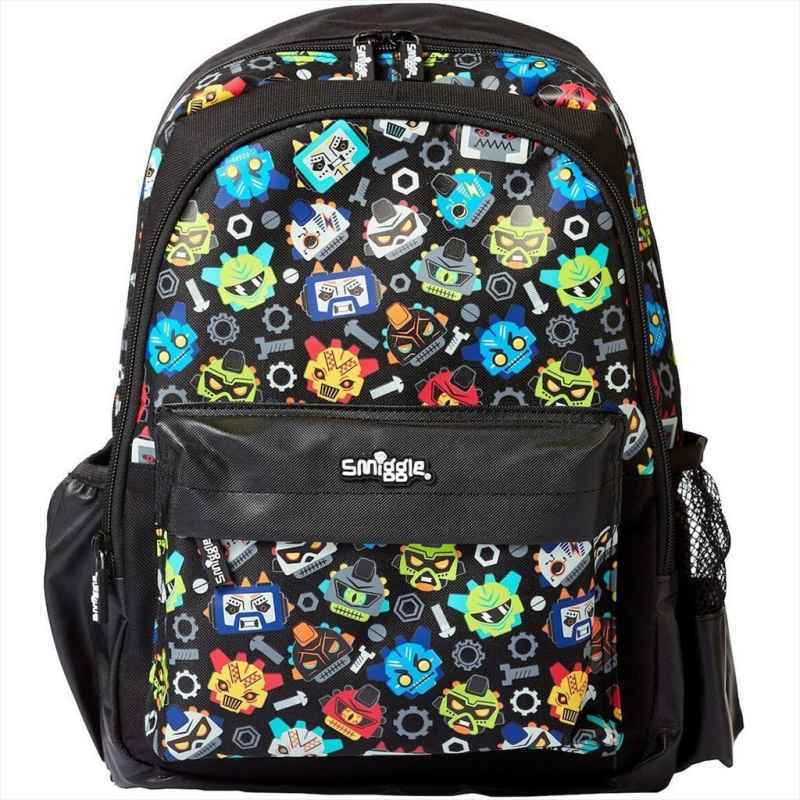 Jual SMIGGLE Backpack Bag 443581 Junior Cheer Boy Black di Seller