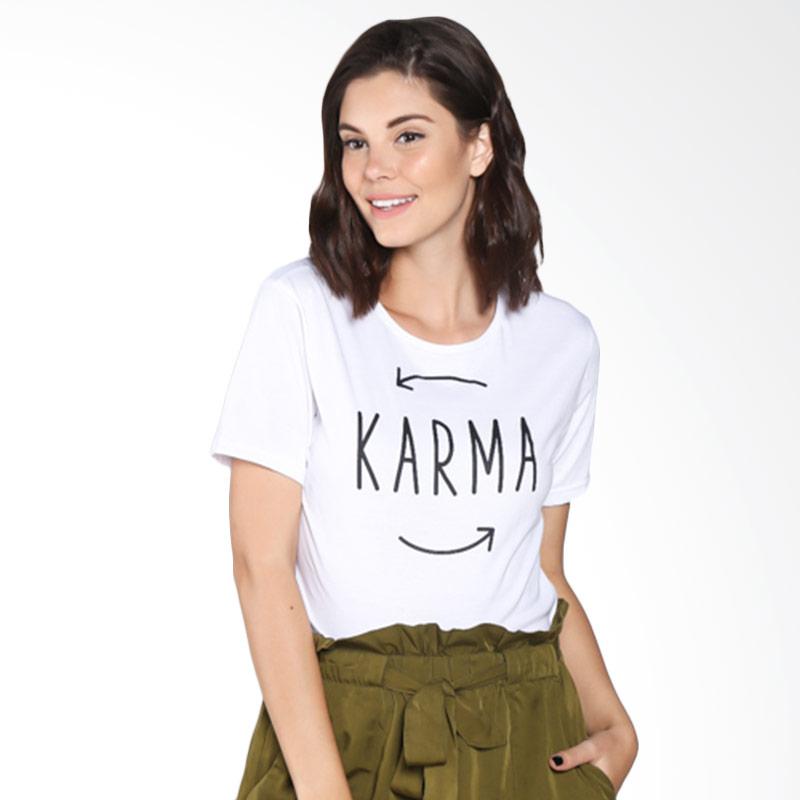 Bready Shop Tumblr Karma T-shirt - White Extra diskon 7% setiap hari Extra diskon 5% setiap hari Citibank – lebih hemat 10%
