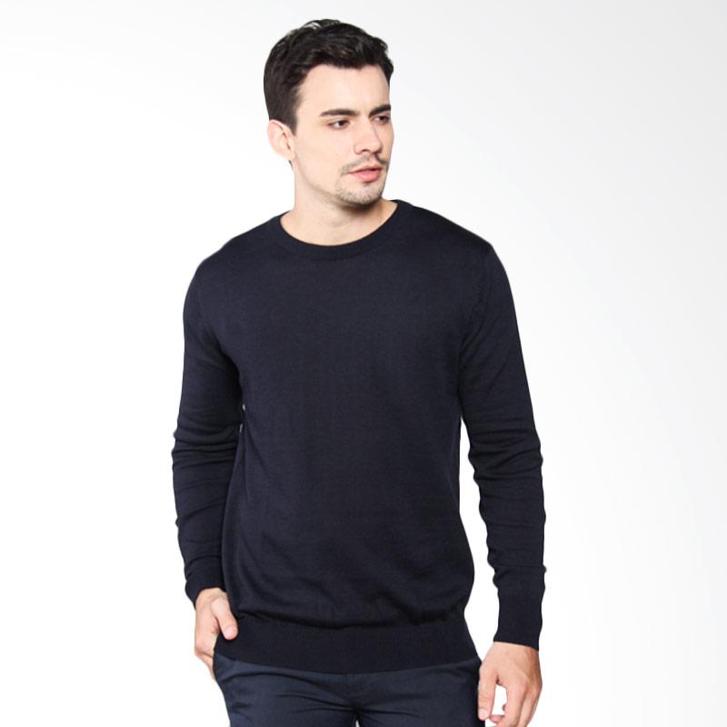 Contempo Men Outwear Sweater - Navy [B1116L09-A57]