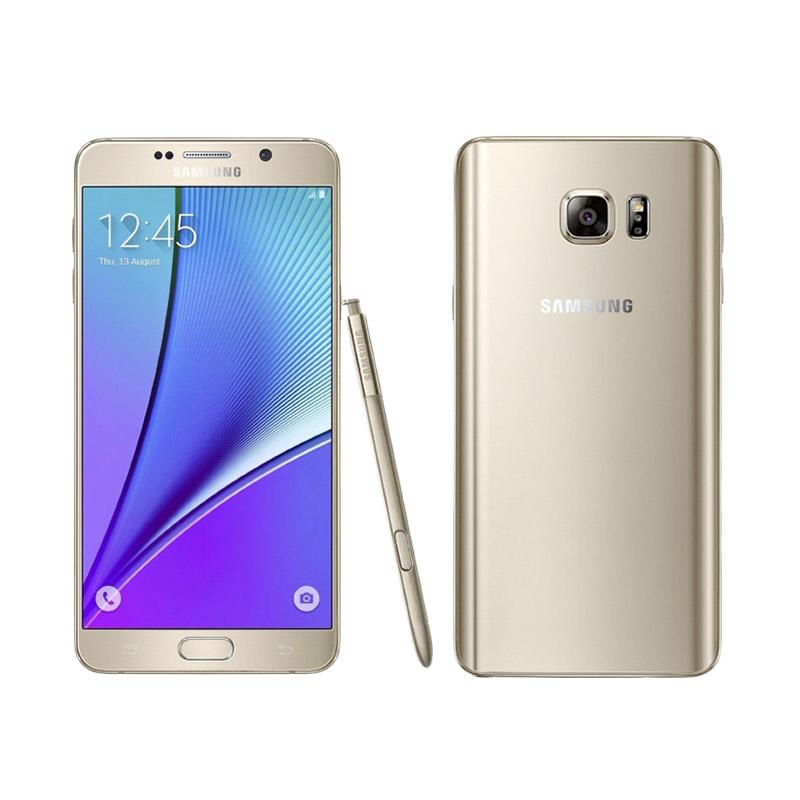 Samsung Galaxy Note 5 Smartphone - Gold [64GB/4GB]