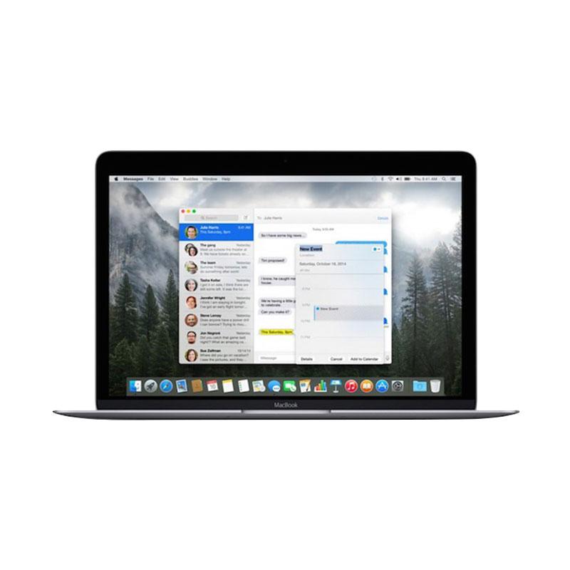 Apple MacBook MLH72 Notebook - Grey [12 Inch/Core M3/8GB/256GB]