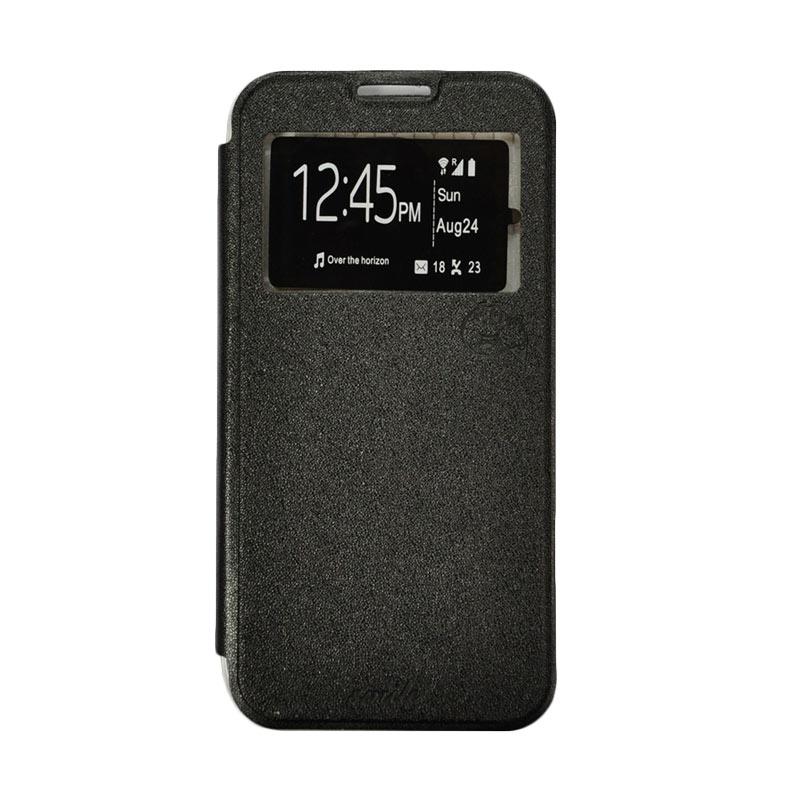 Jual SMILE Flip Cover Casing for Samsung Galaxy J2 Prime - Hitam Online - Harga &