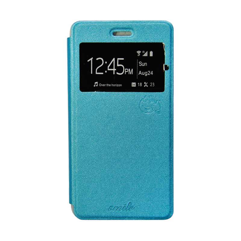 Jual SMILE Flip Cover Casing for Samsung Galaxy J5 2016 J510 - Biru Muda Online - Harga & Kualitas Terjamin | Blibli.com