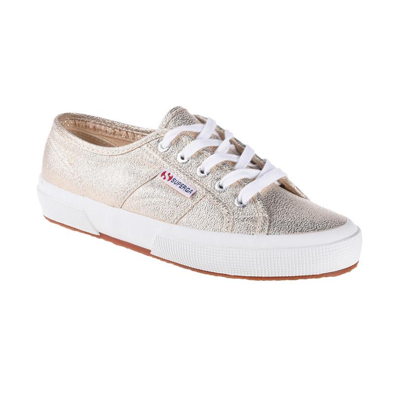 Superga 2750-LAMEW S001820 Sneaker Shoes - Orange Gold